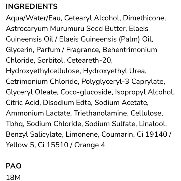 Natura Ekos Murumuru Hair Leave-In Conditioner, NWT, never opened, 5 oz - Picture 3 of 5